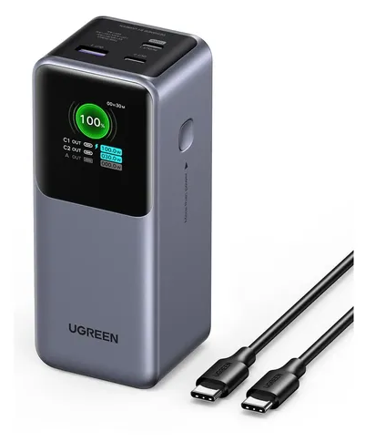 UGREEN 145W Smart Power Bank: La Estación de Energía Definitiva para tu Ecosistema Tech.